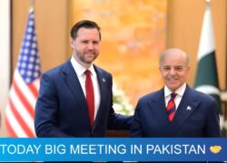 Today Big Meeting in Pakistan: Pakistani Prime Minister meets with JD Vance 🤝