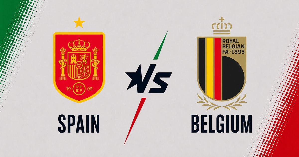 Spain vs Belgium